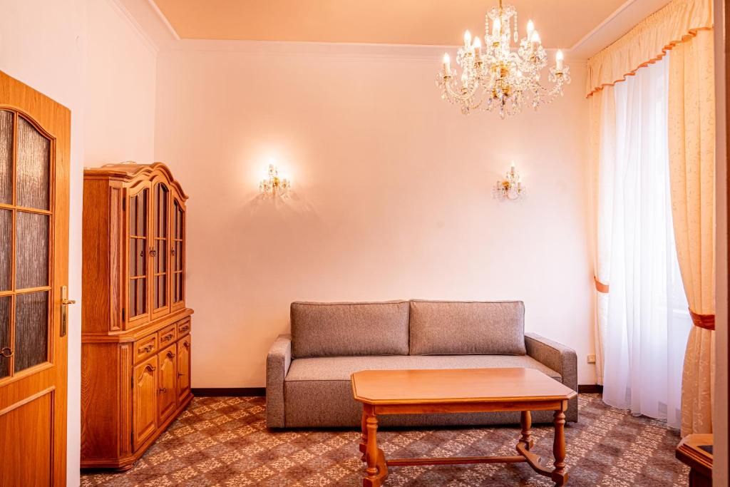 Posezení v ubytování Hotel Praga
