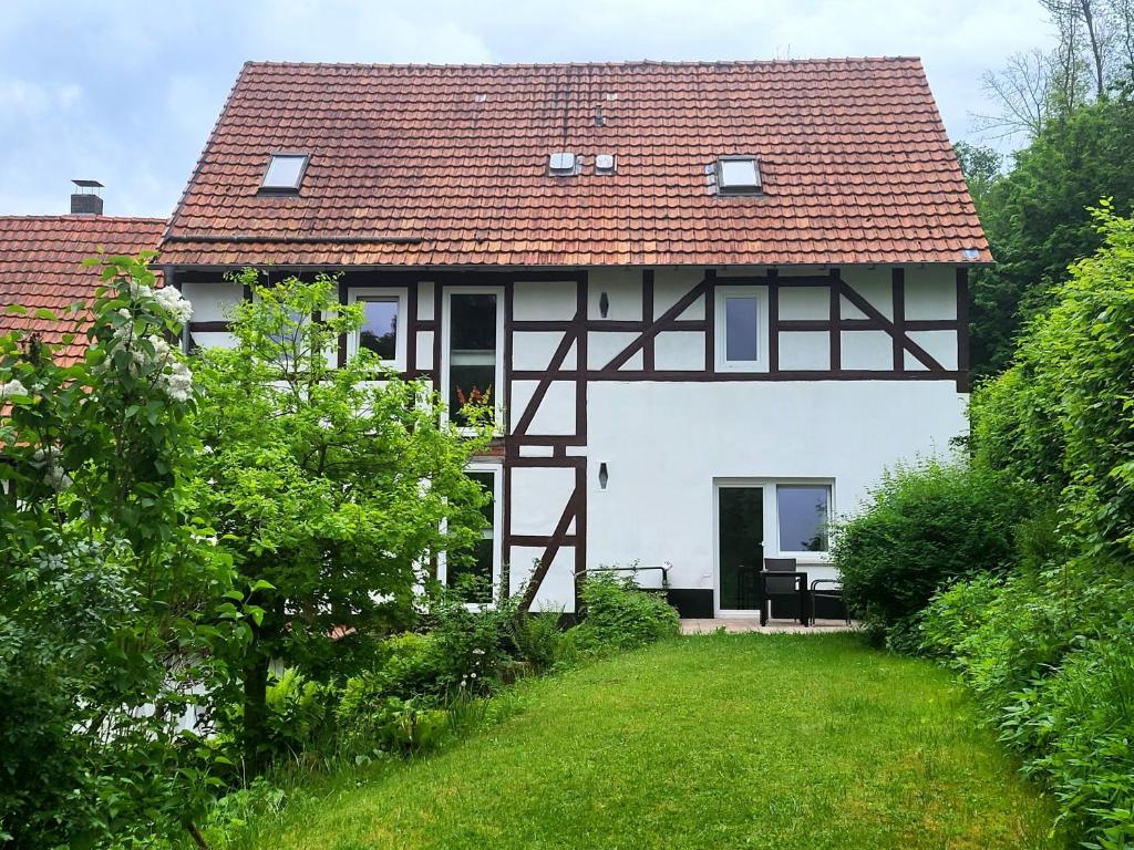 Zahrada ubytování Haus an der Werbe