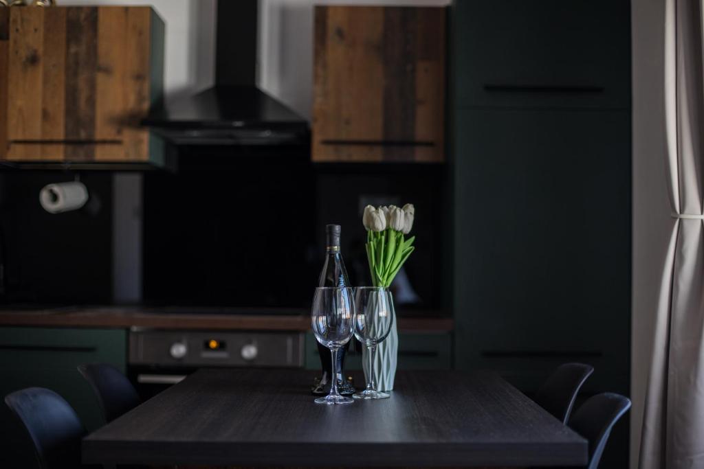 Una cocina o cocineta en Splitski Đir