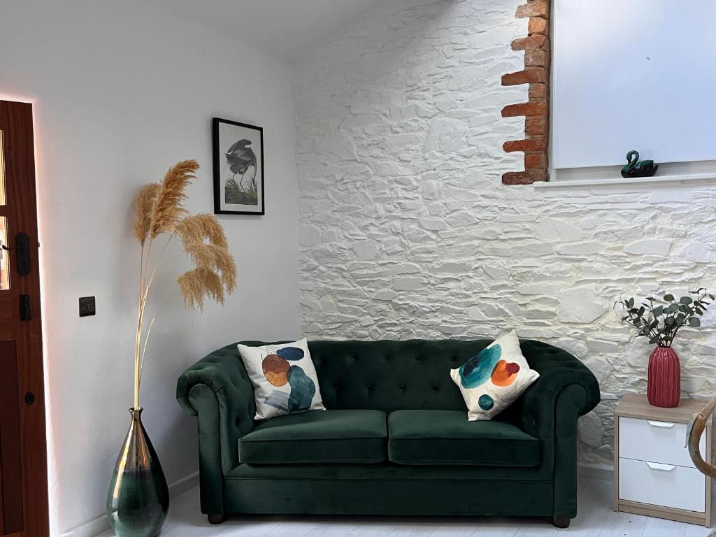 Posezení v ubytování Linden Lodge