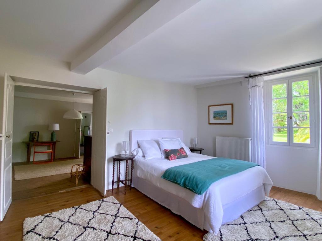 Maison D'hôtes-Maison Castaings - Junior Suite Con Vista De Jardín