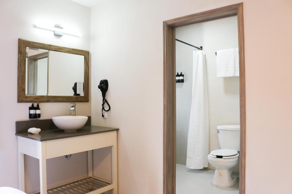 Koupelna v ubytování Casa Relox 43
