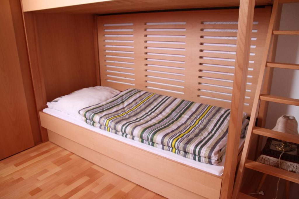 Postel nebo postele na pokoji v ubytování Haus König