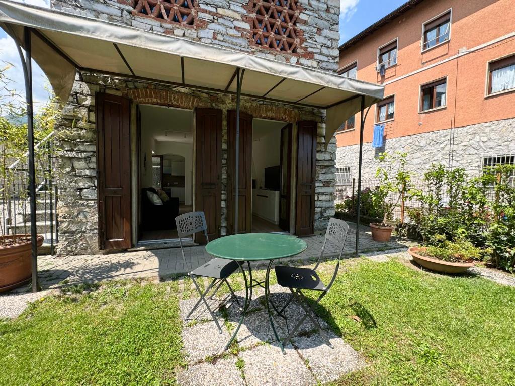 Zahrada ubytování Ibiscus lago di Como