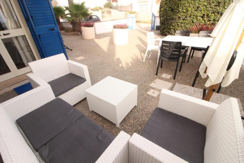 Posezení v ubytování Residence Mare Azzurro