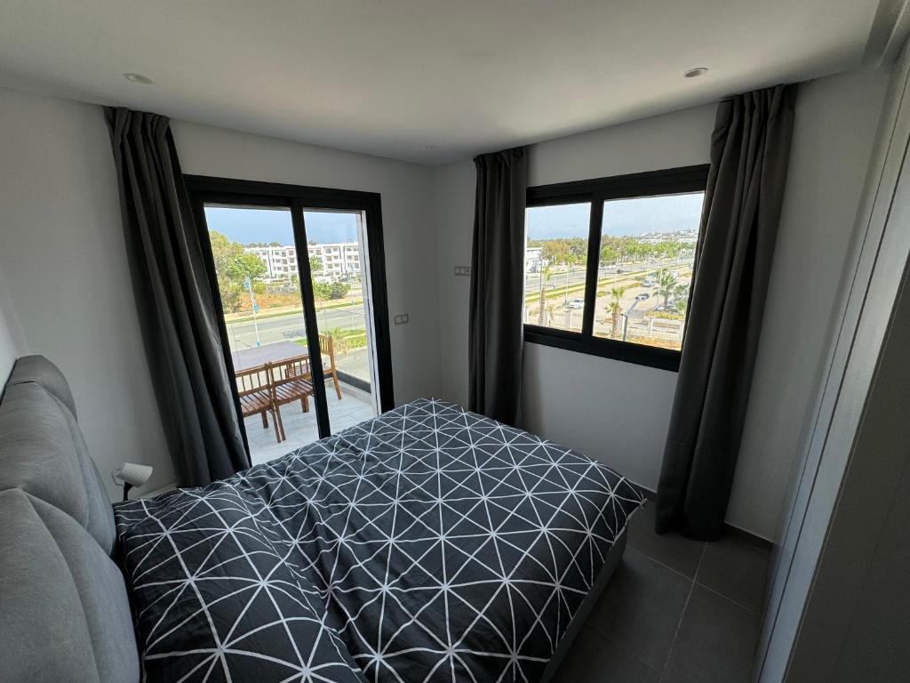 Postel nebo postele na pokoji v ubytování Casas de mar cabo