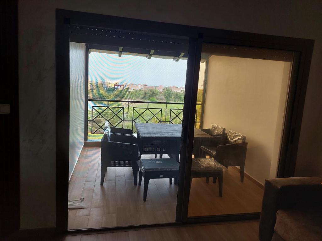Balkón nebo terasa v ubytování Fenêtre sur le paradis