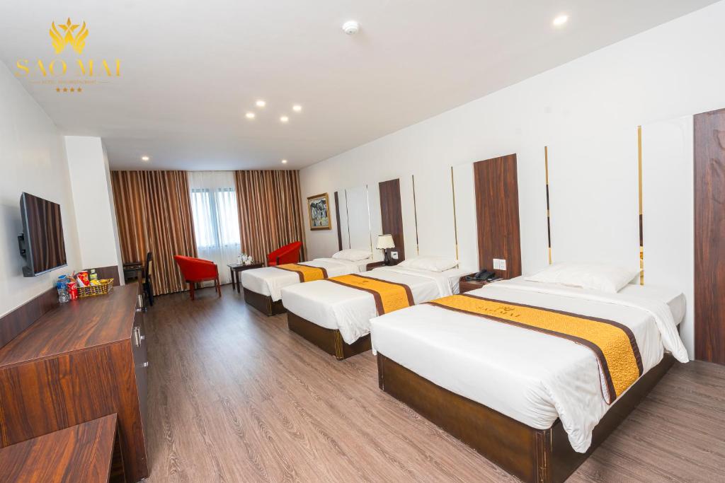 Sao Mai Hotel - Deluxe Triple Room