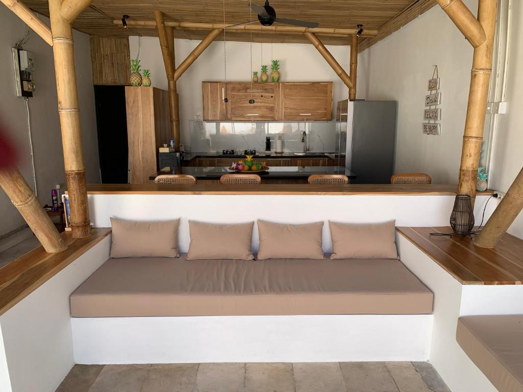 Posezení v ubytování Morgan House