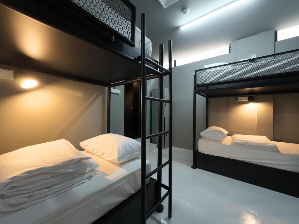 Rucksack Inn Premium Melaka - Kadın Yatakhanesinde Tek Kişilik Yatak