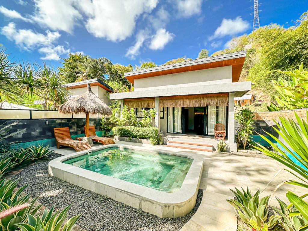 Private Pool Villa Retreat NAMU one-bedroom 5unit - One-Bedroom House