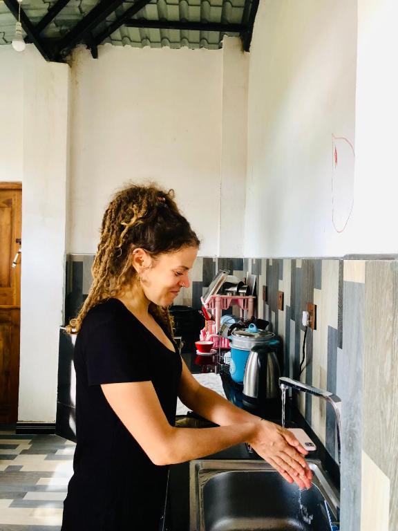 Kuchyň nebo kuchyňský kout v ubytování R & D Resort