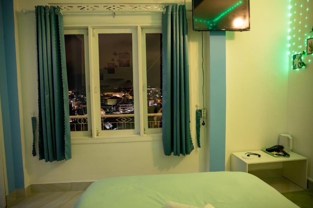 Rúm í herbergi á Bảo Dung Hotel