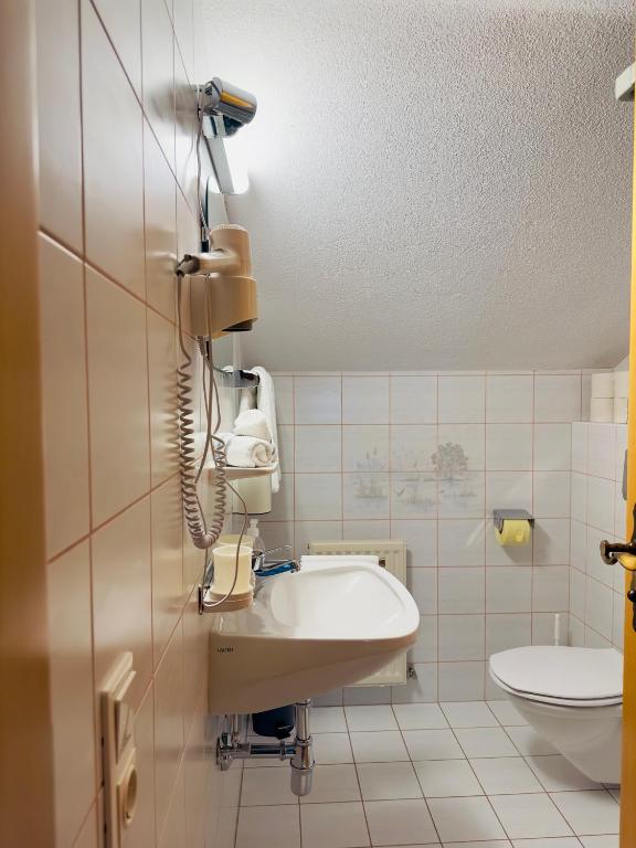 Kúpeľňa v ubytovaní Ferienwohnung Vesna & Alex