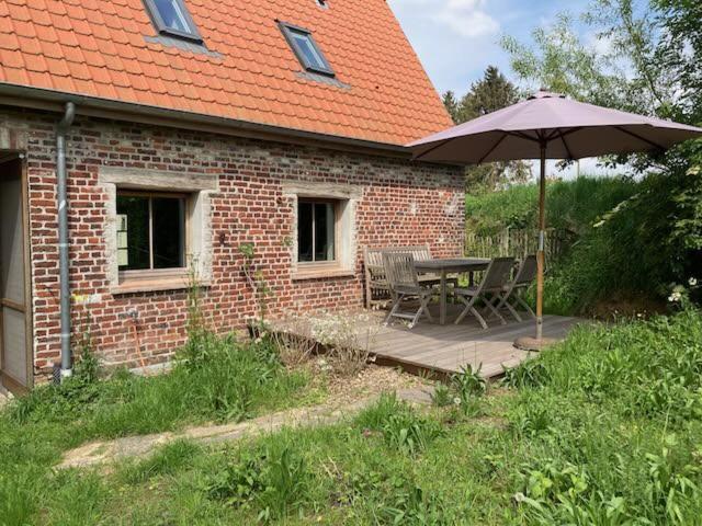 Zahrada ubytování Nachtegael Hoekhuis, knusse woning met prachtig vergezicht