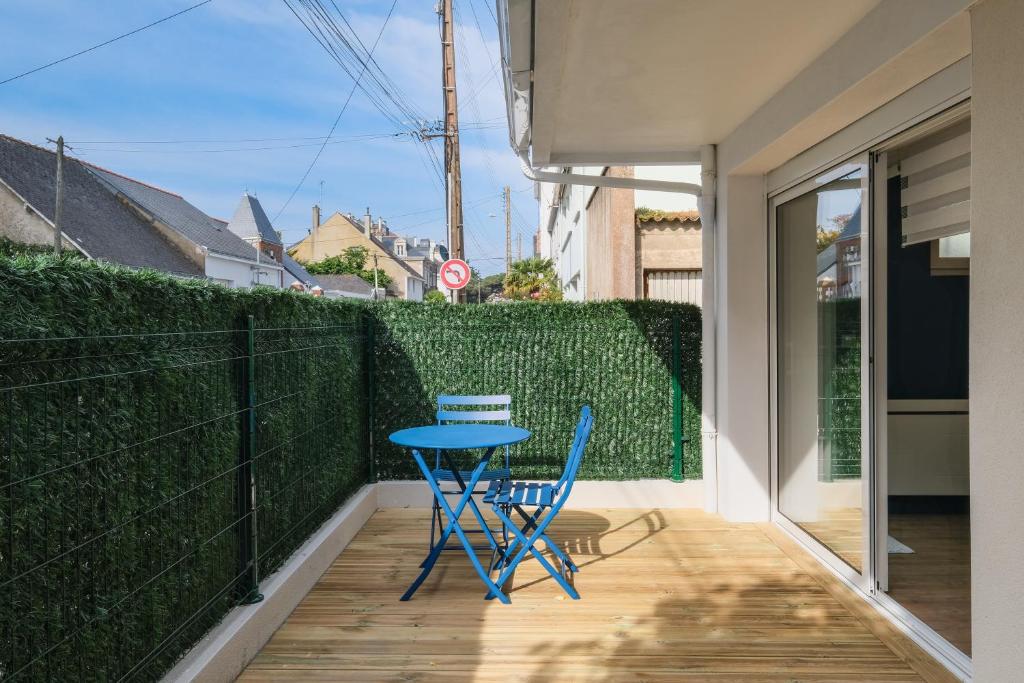 Balkón nebo terasa v ubytování La Maritime - Vue port, 50 m de la plage de la baie