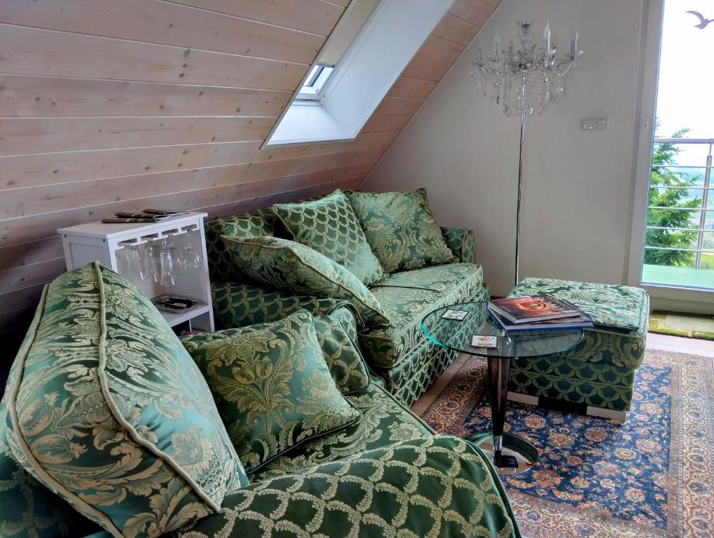 Posezení v ubytování Haus "Guck - ins - Tal"