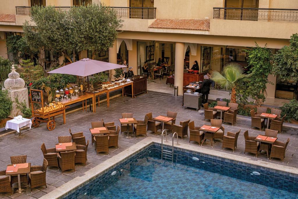 Bazén v ubytování Grand Plaza Marrakech nebo v jeho okolí