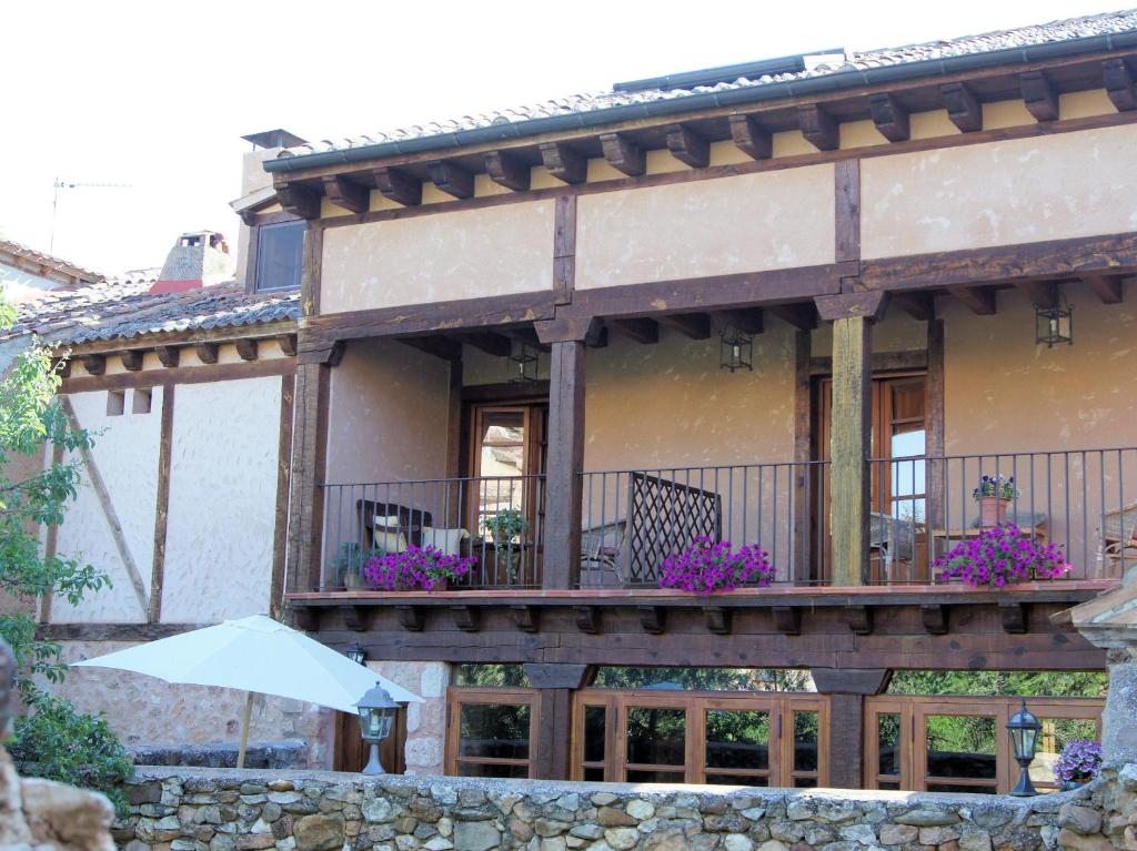 Balkón nebo terasa v ubytování Hotel Rural El Adarve