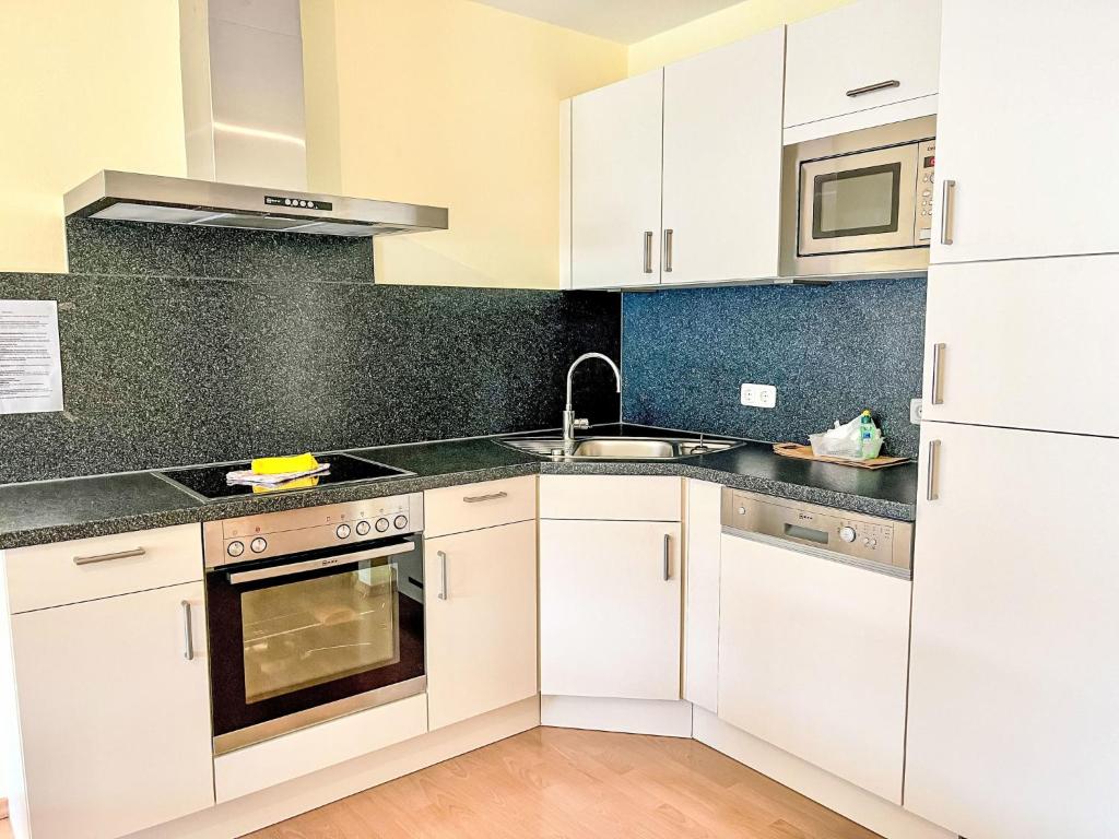 Kuchyň nebo kuchyňský kout v ubytování Apartment Zum Trichter by Interhome