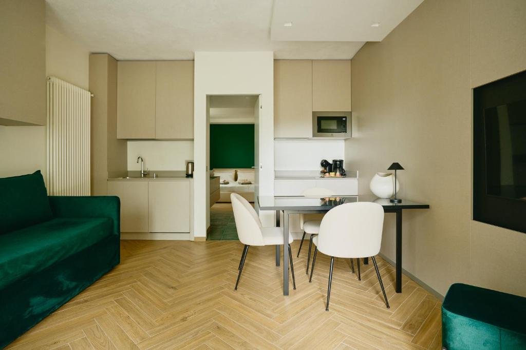 Kuchnia lub aneks kuchenny w obiekcie Residence Antico Torchio