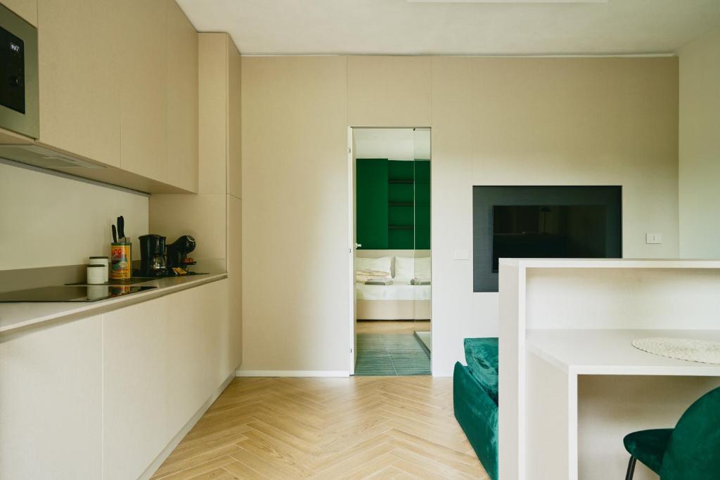 Kuchnia lub aneks kuchenny w obiekcie Residence Antico Torchio
