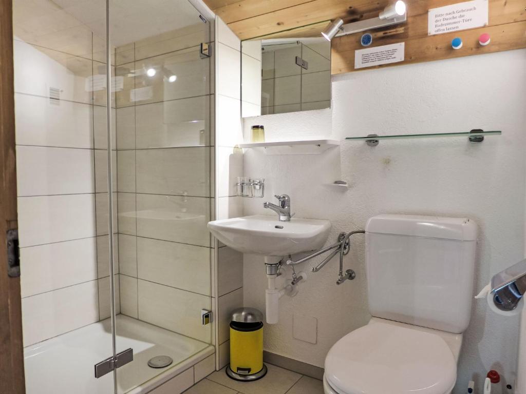 Koupelna v ubytování Apartment Chalet Kibou by Interhome
