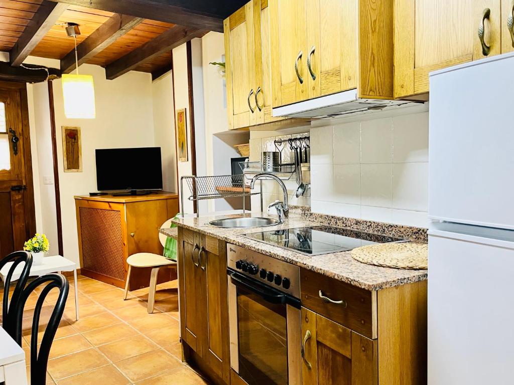 A kitchen or kitchenette at Casa Diego