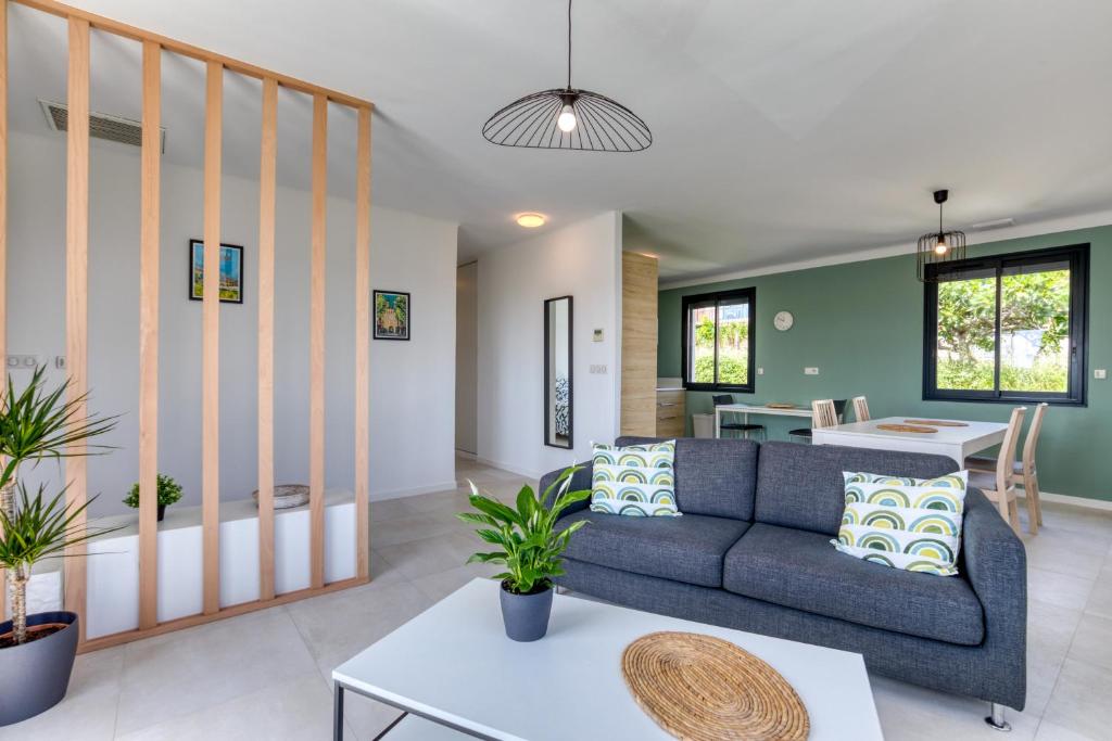 Posezení v ubytování Villa Maryet