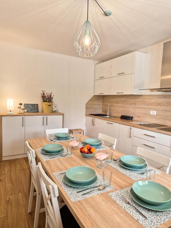 Kuchyň nebo kuchyňský kout v ubytování Principessa Rooms