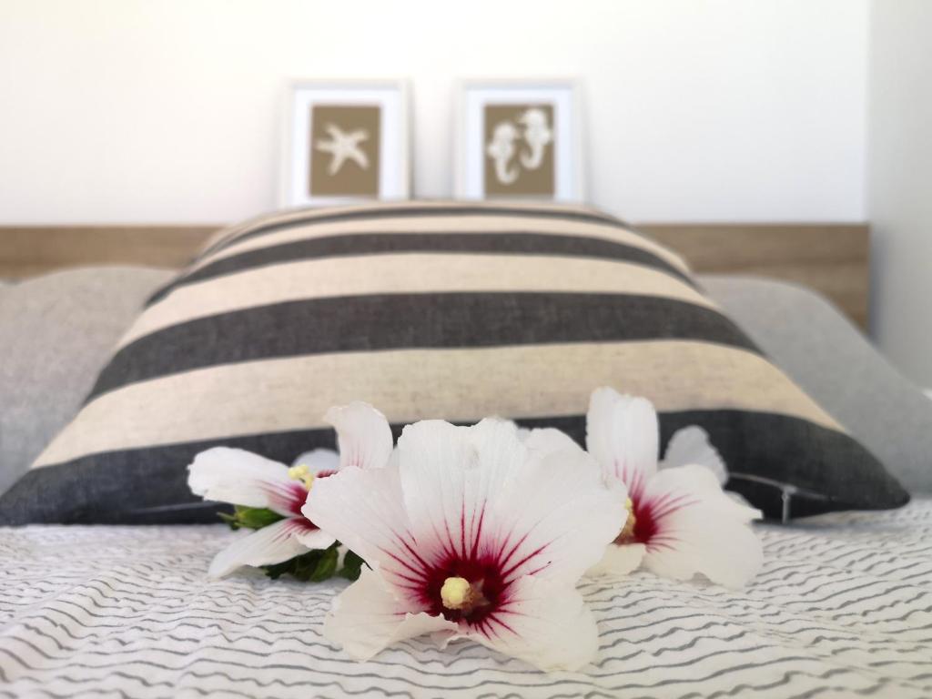 Postel nebo postele na pokoji v ubytování Principessa Rooms