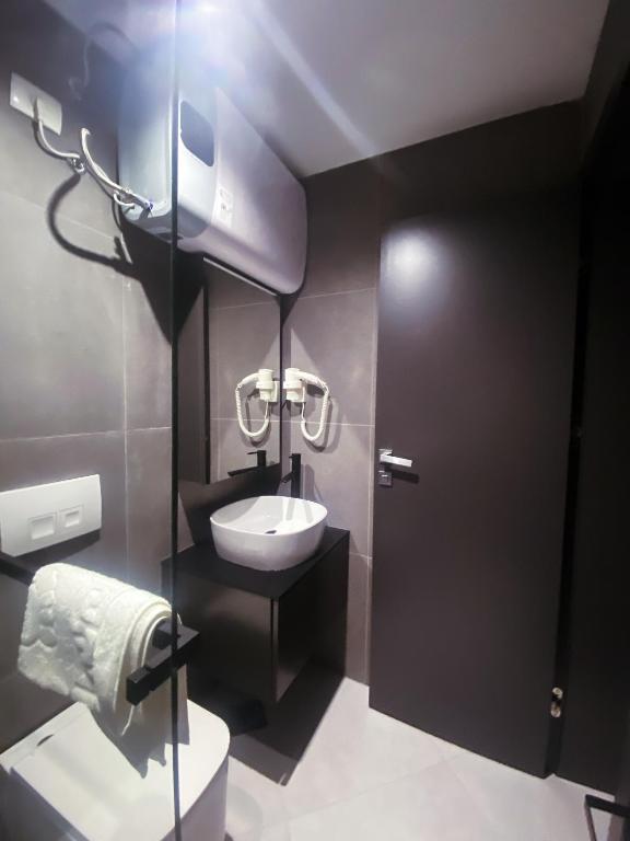 Koupelna v ubytování JR Piran B&B