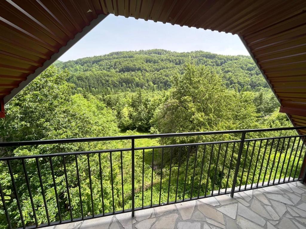 Nespecifikovaný výhled na hory nebo výhled na hory při pohledu z apartmánu