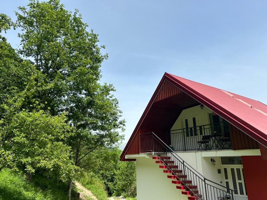 Budova, kde se apartmán nachází
