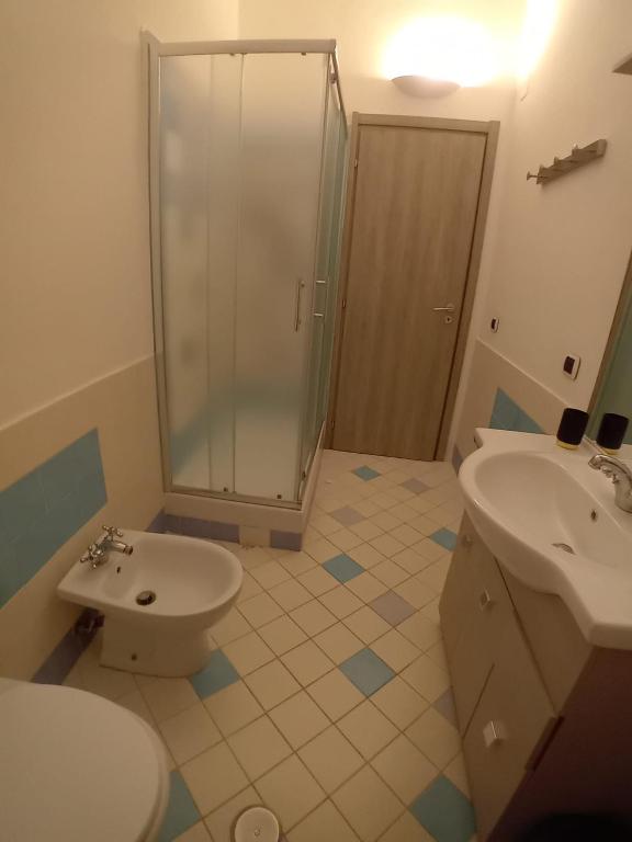 Koupelna v ubytování La Maremmana
