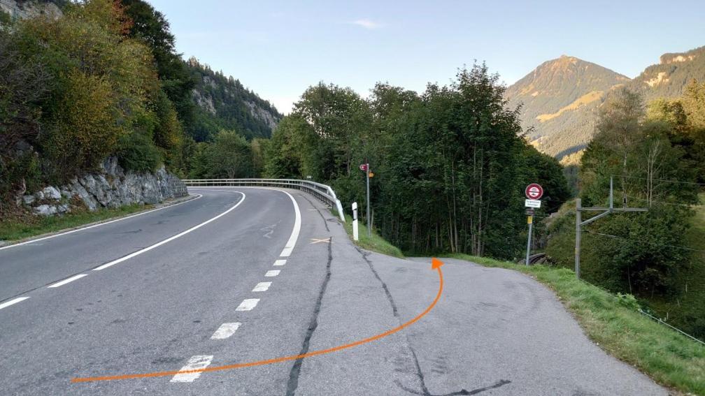 Příroda nedaleko hostelu