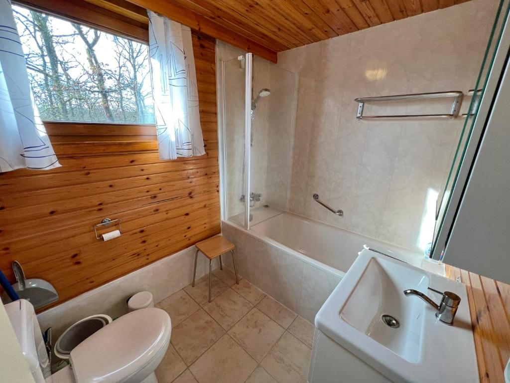 Koupelna v ubytování Le Bochetay 13