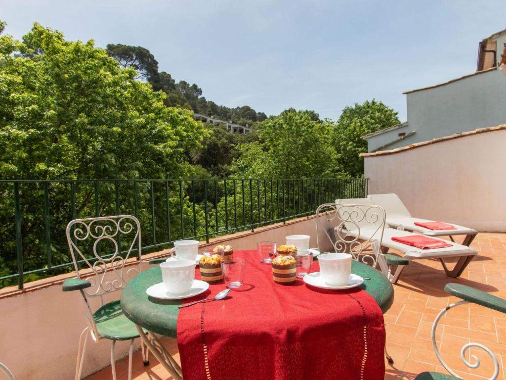 Balkón nebo terasa v ubytování Apartment S'Esquirols Nº2 by Interhome