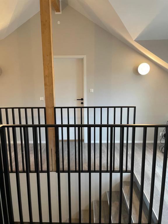 Postel nebo postele na pokoji v ubytování Lindarhóll Guesthouse