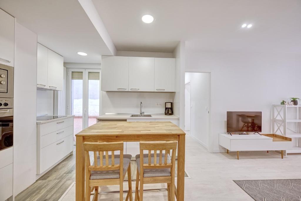 Kuchyň nebo kuchyňský kout v ubytování Apartamento Las Terrazas del Ayuntamiento by Clabao