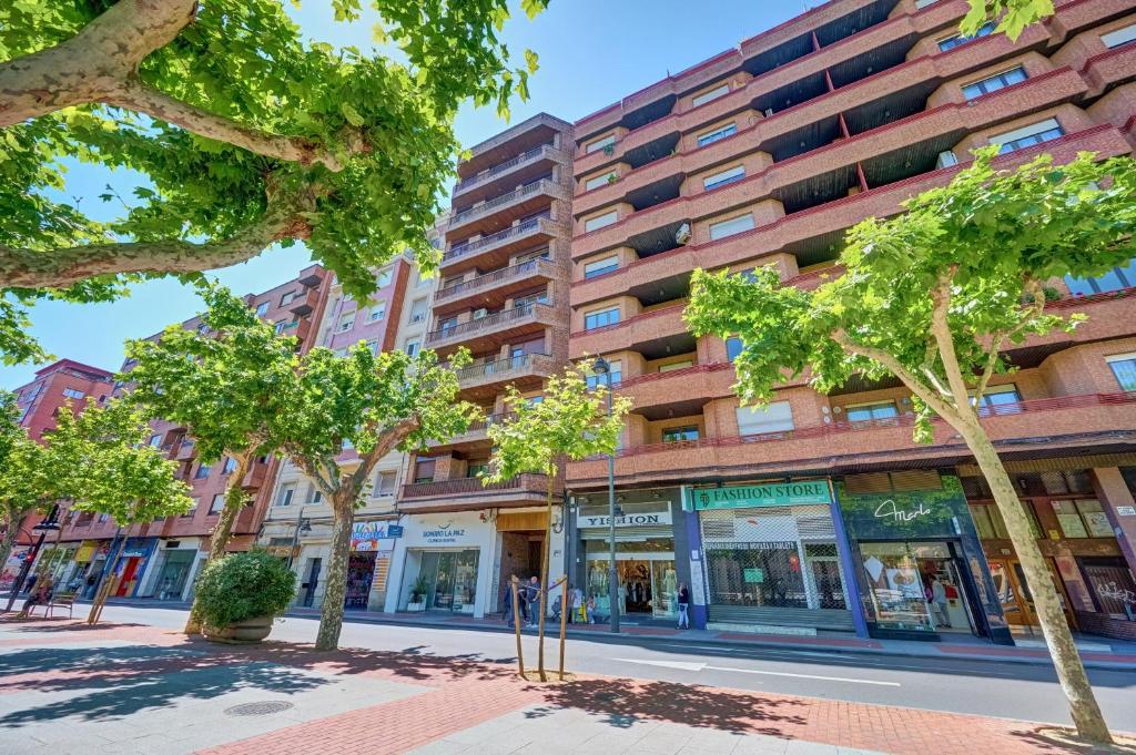 Budova, kde se apartmán nachází