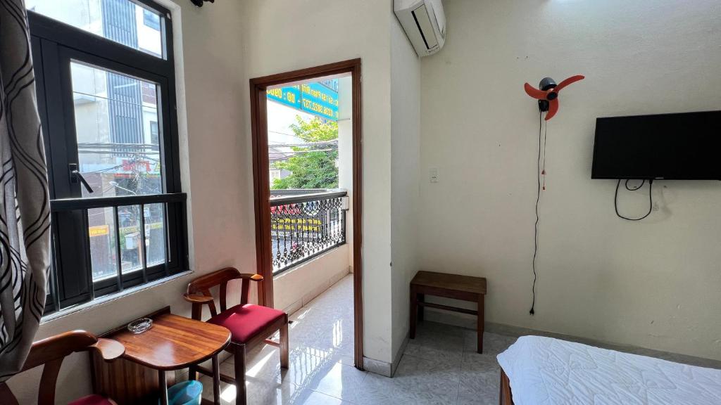 TV a/nebo společenská místnost v ubytování Hostel 15A