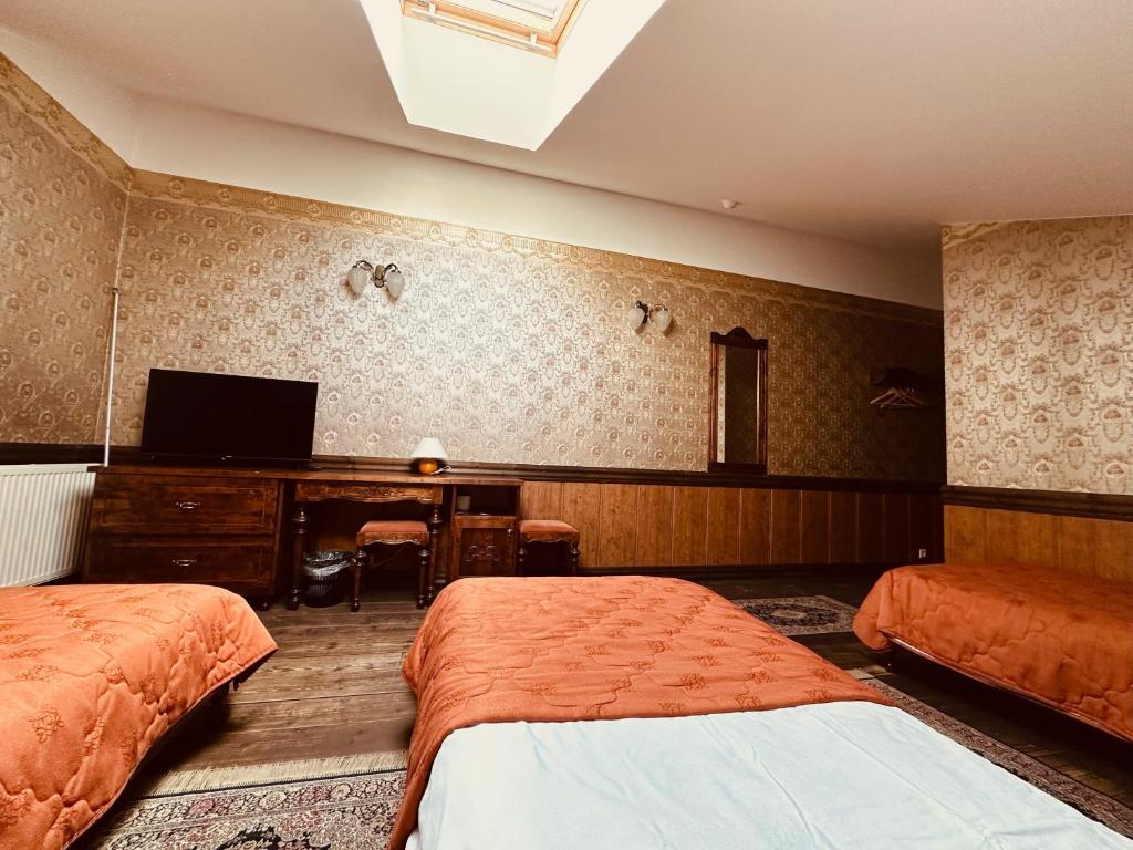 Postel nebo postele na pokoji v ubytování St. Peterburg