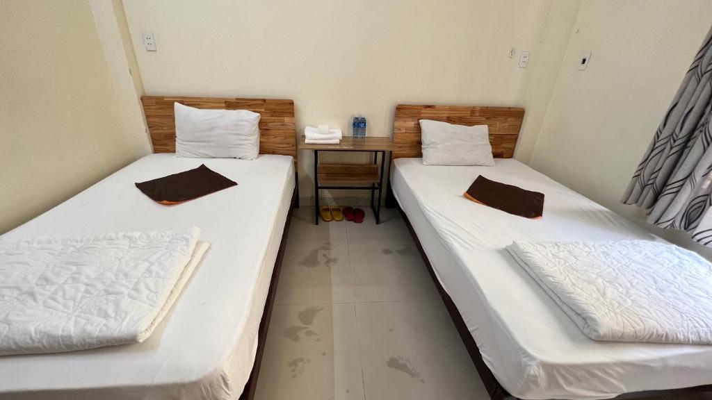 Postel nebo postele na pokoji v ubytování Hostel 15A