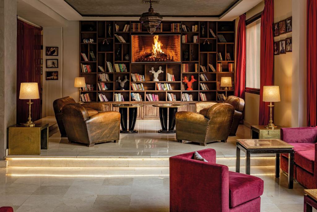 Posezení v ubytování Grand Plaza Marrakech