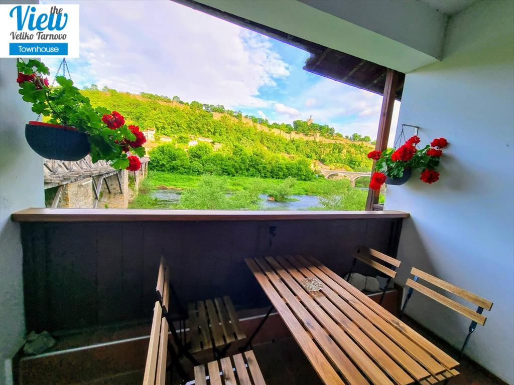 Balkón nebo terasa v ubytování The View Veliko Tarnovo Townhouse