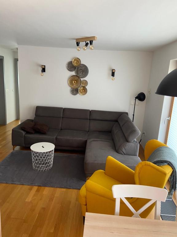 Posezení v ubytování Apartma Pika
