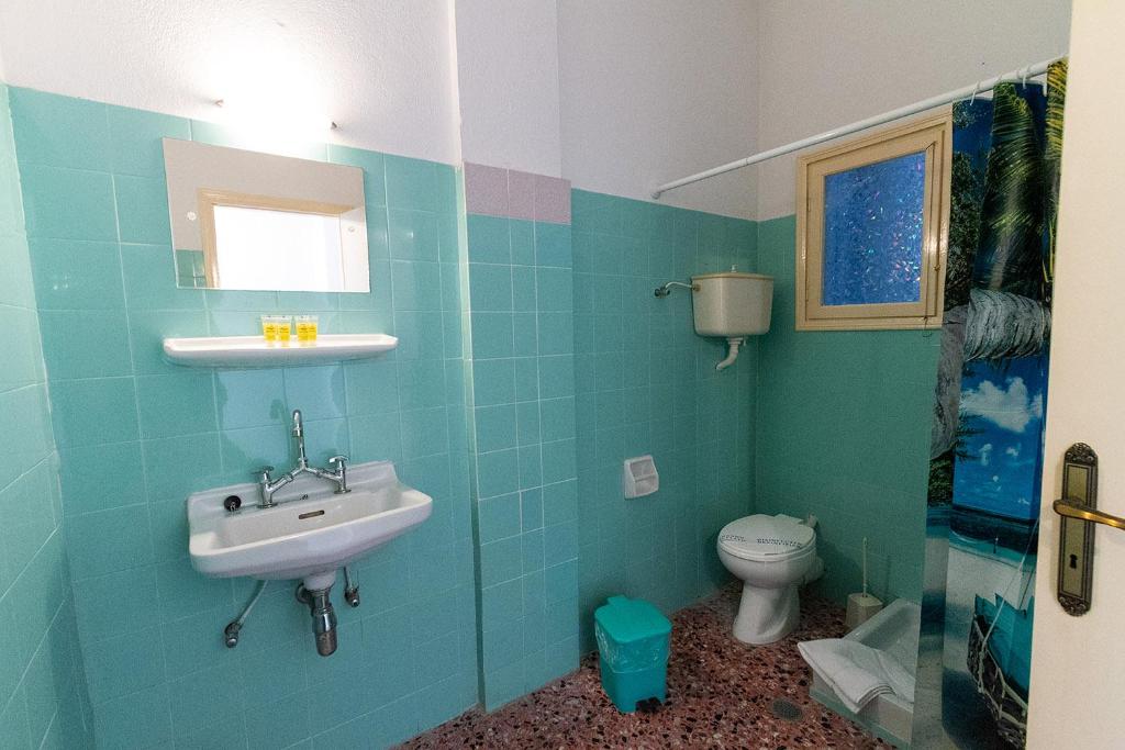 Koupelna v ubytování Dimitrouli rooms
