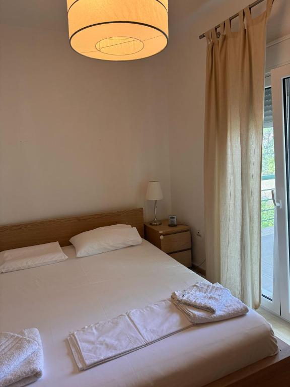 Postel nebo postele na pokoji v ubytování Aria maisonette