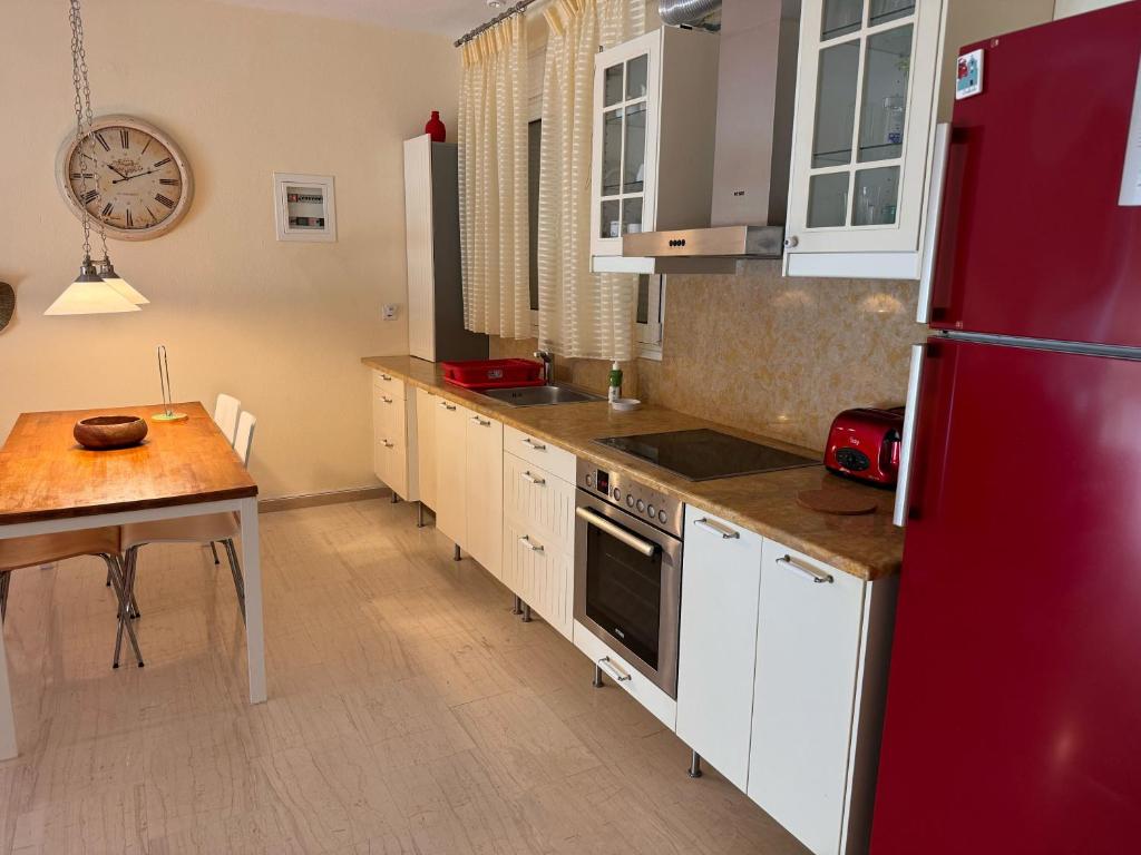 Kuchyň nebo kuchyňský kout v ubytování Aria maisonette
